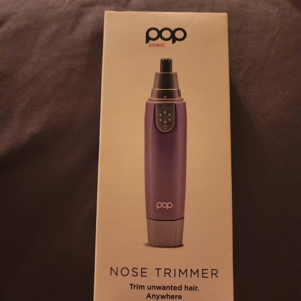 Pop Sonic Purple Nose Trimmer